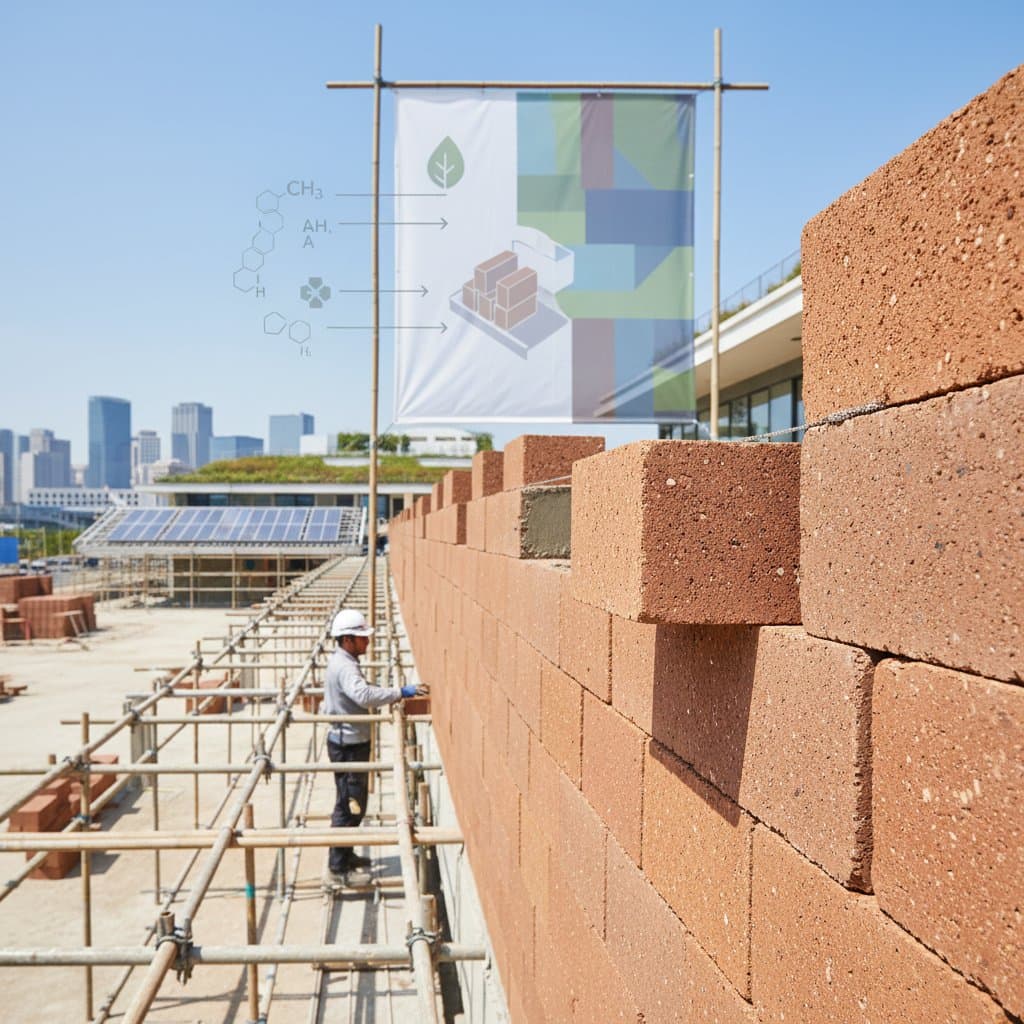 Image for Geopolymer Bricks Cut Carbon Without Sacrificing Strength