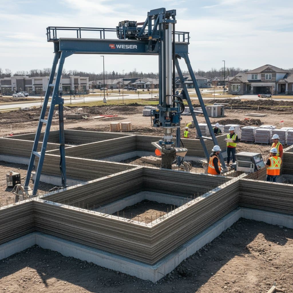 Featured image for 3D Printed Foundations Cut Build Time by 70%