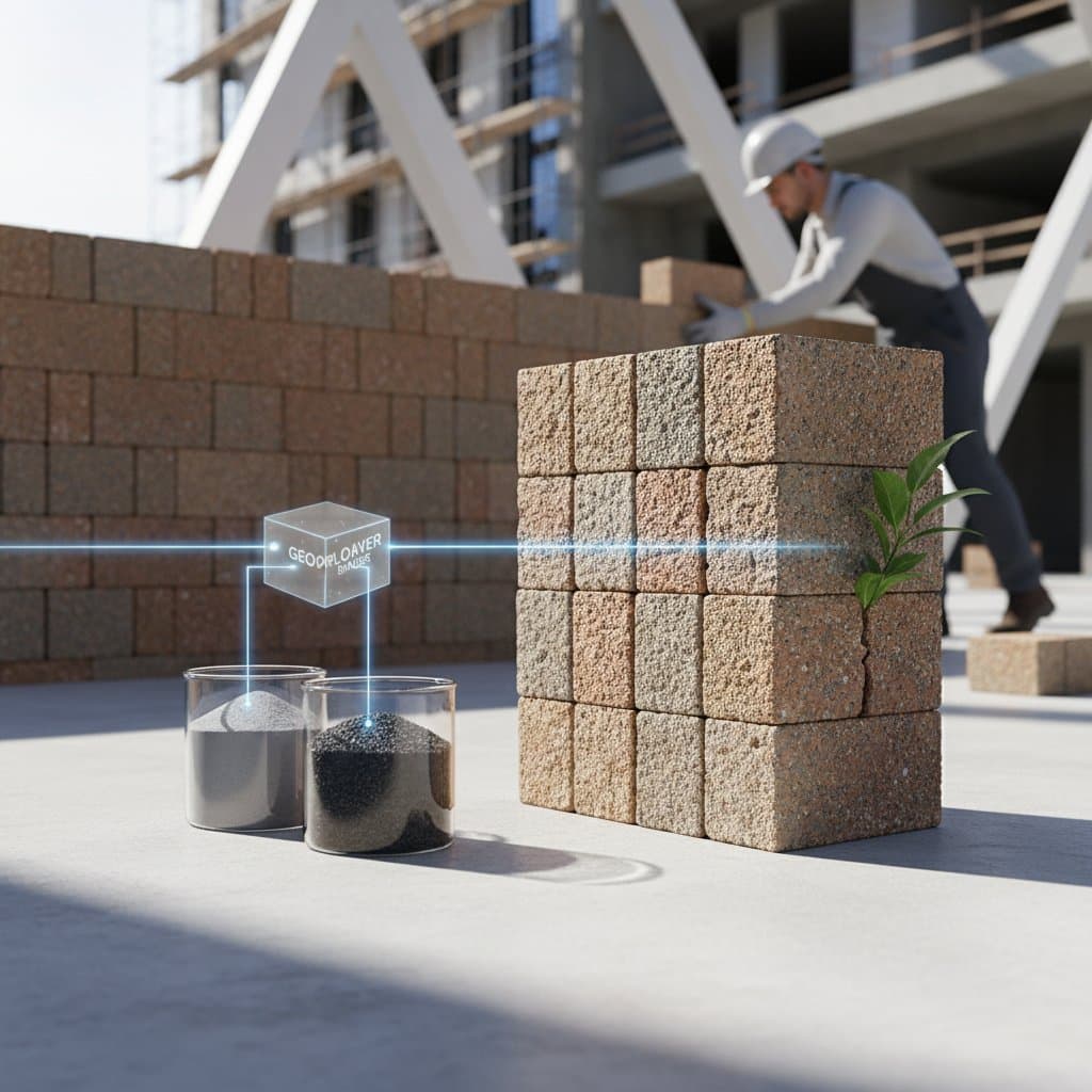 Image for Zero-Cement Bricks Cut Carbon by 40-80% in Construction