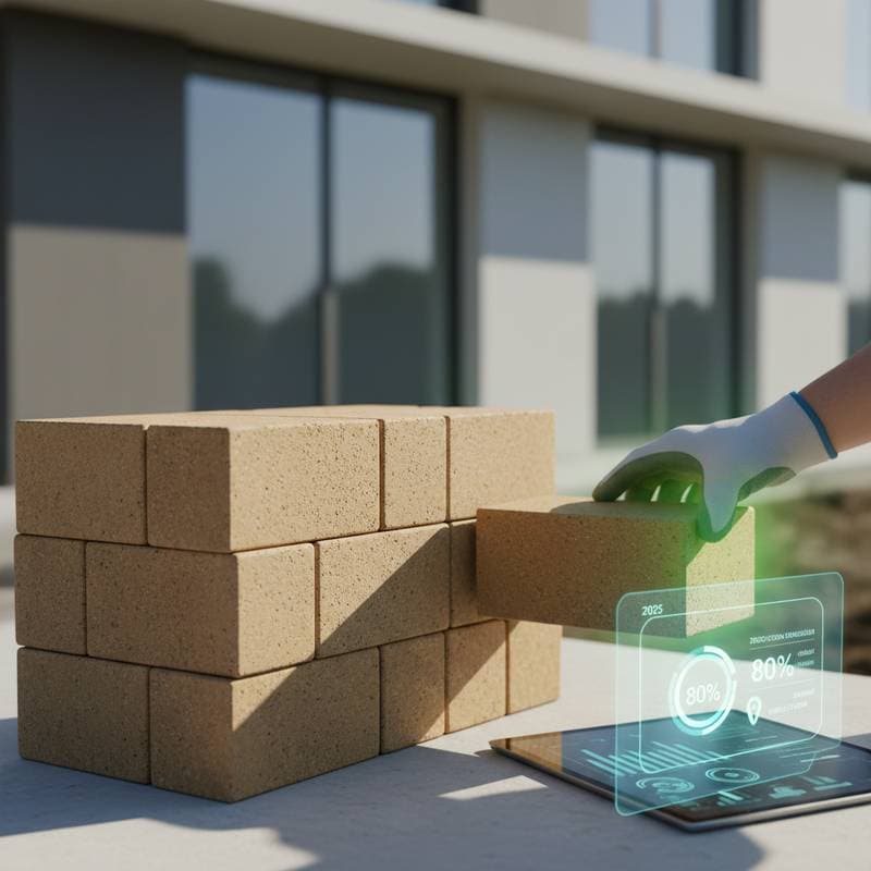 Featured image for Zero-Cement Bricks Cut Emissions 80% in 2025