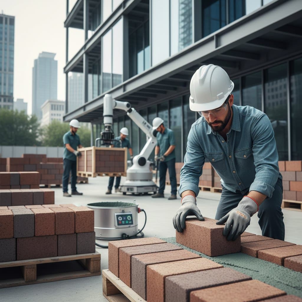 Featured image for Zero-Cement Bricks Cost 60% Less Energy to Produce