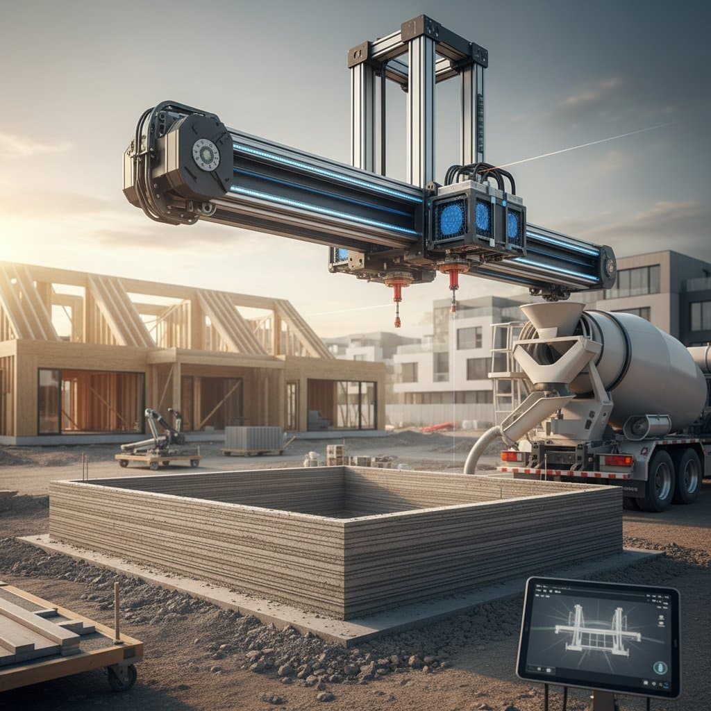 Image for 3D-Printed Foundations Cut Costs 35% in 2025