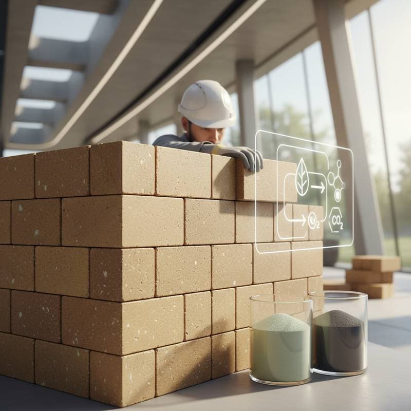 Zero-Cement Bricks Cut Carbon Without Sacrificing Strength