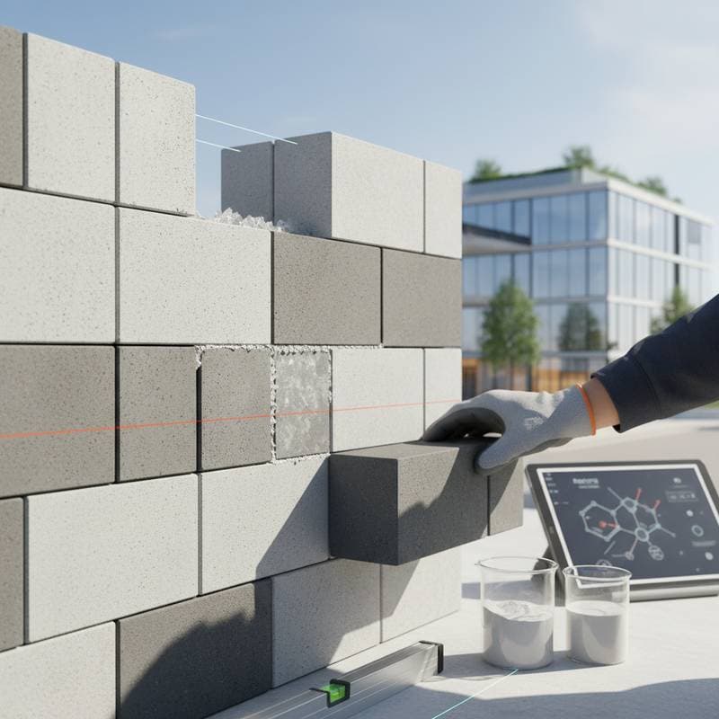 Image for Zero-Cement Bricks Cut Carbon Using Fly Ash Chemistry