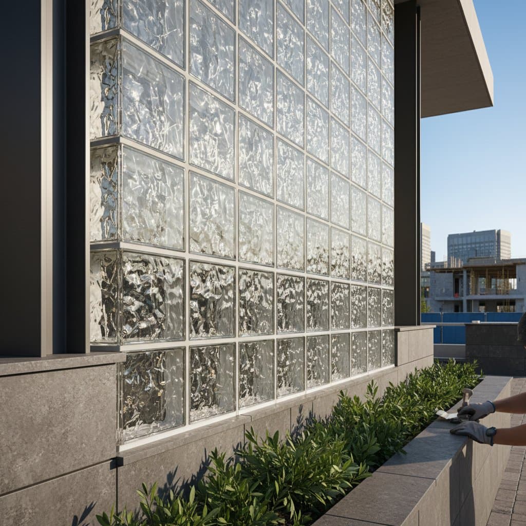 Image for Recycled Glass Bricks Need Perfect Seals to Work