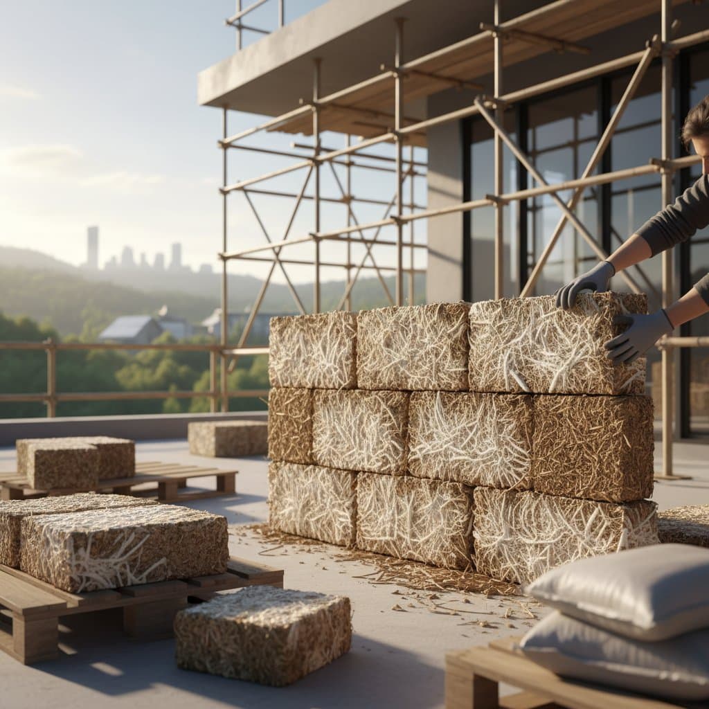 Image for Mycelium Bricks Grown from Fungus Cut Carbon Costs