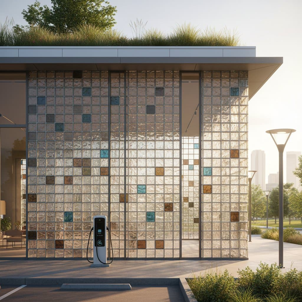 Image for Why Recycled Glass Bricks Beat Standard Block in 2025