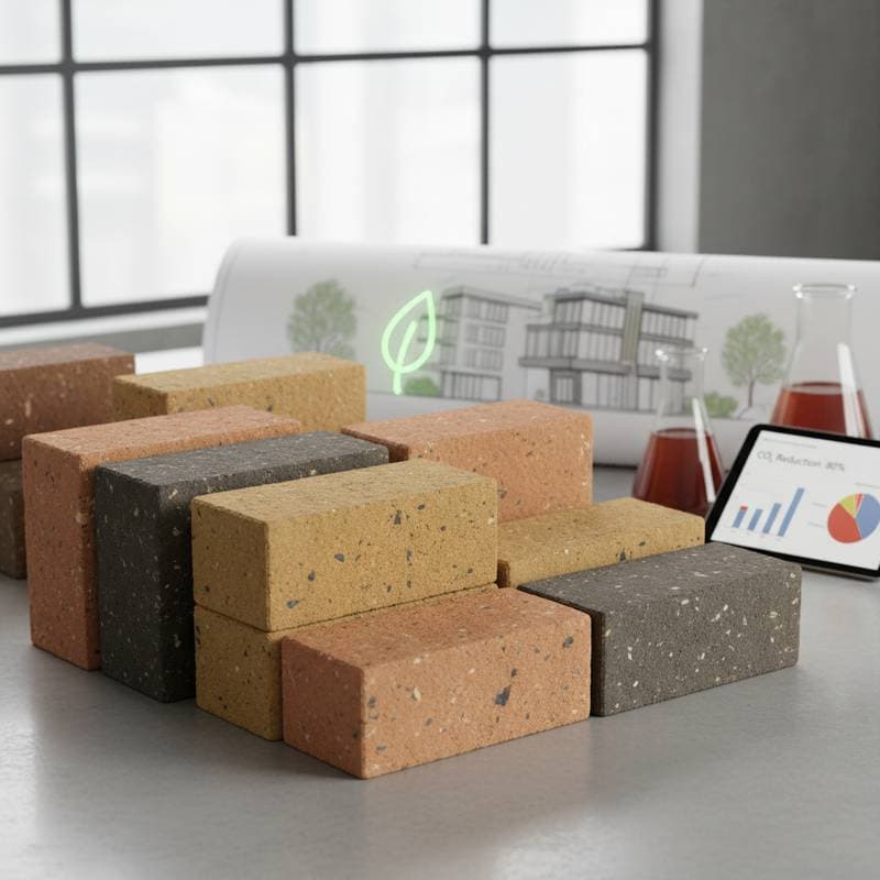 Image for Geopolymer Bricks Cut CO₂ by 80% Without Cement