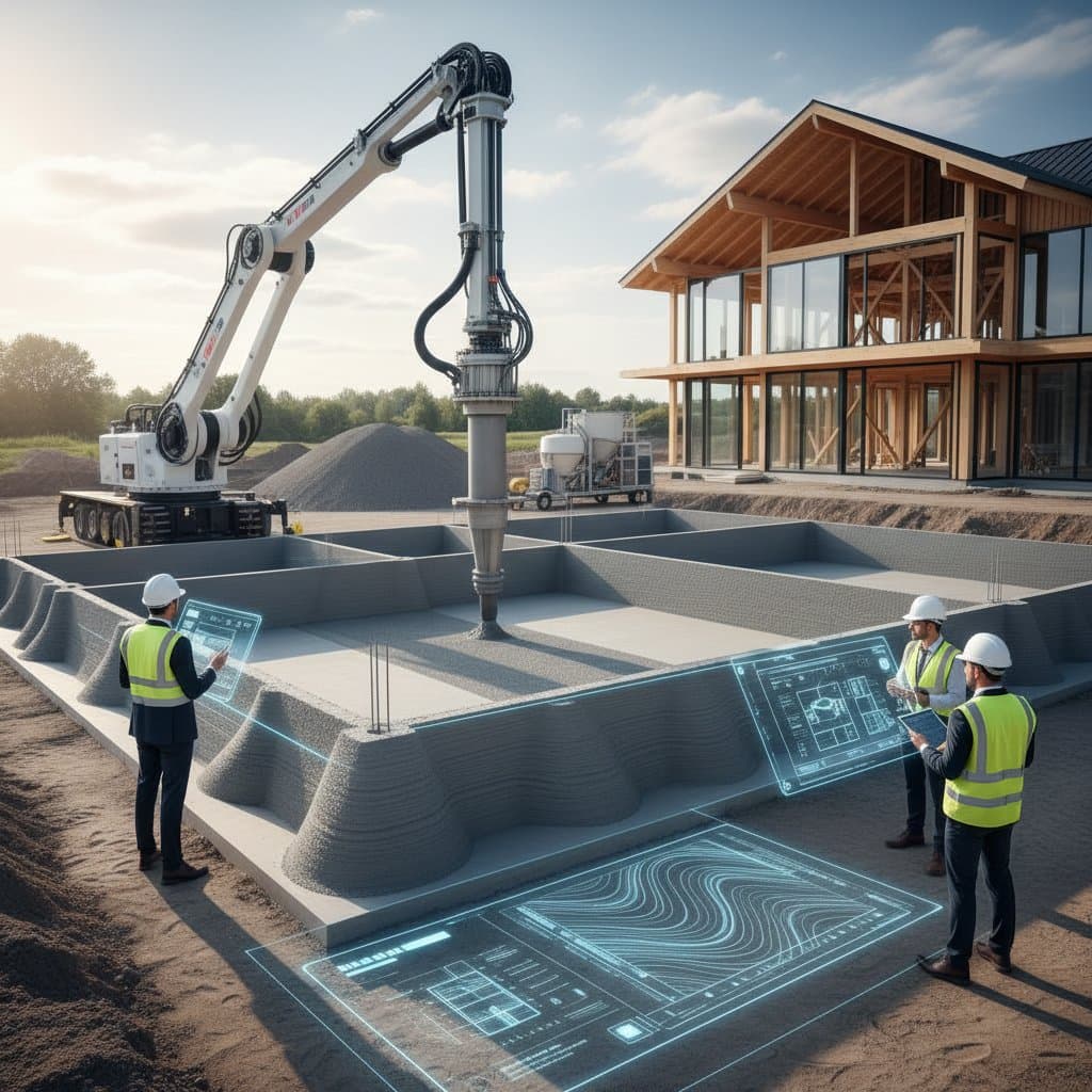 Image for 3D Printed Foundations Cut Costs in Half: What to Check First