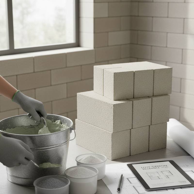 Featured image for Geopolymer Bricks Cut Carbon Without Kiln Firing