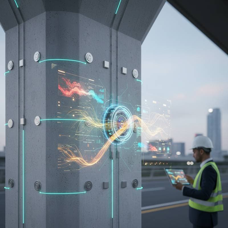 Image for Smart Sensors That Catch Concrete Damage Early