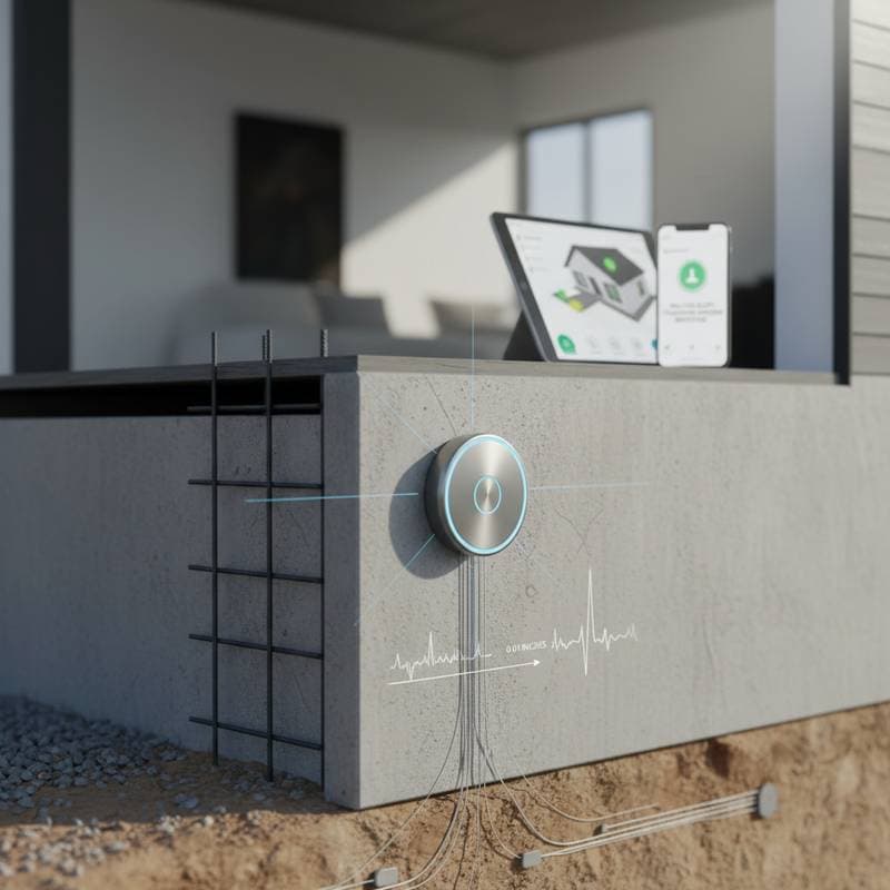 Smart Sensors Detect Foundation Shifts at 0.01 Inches