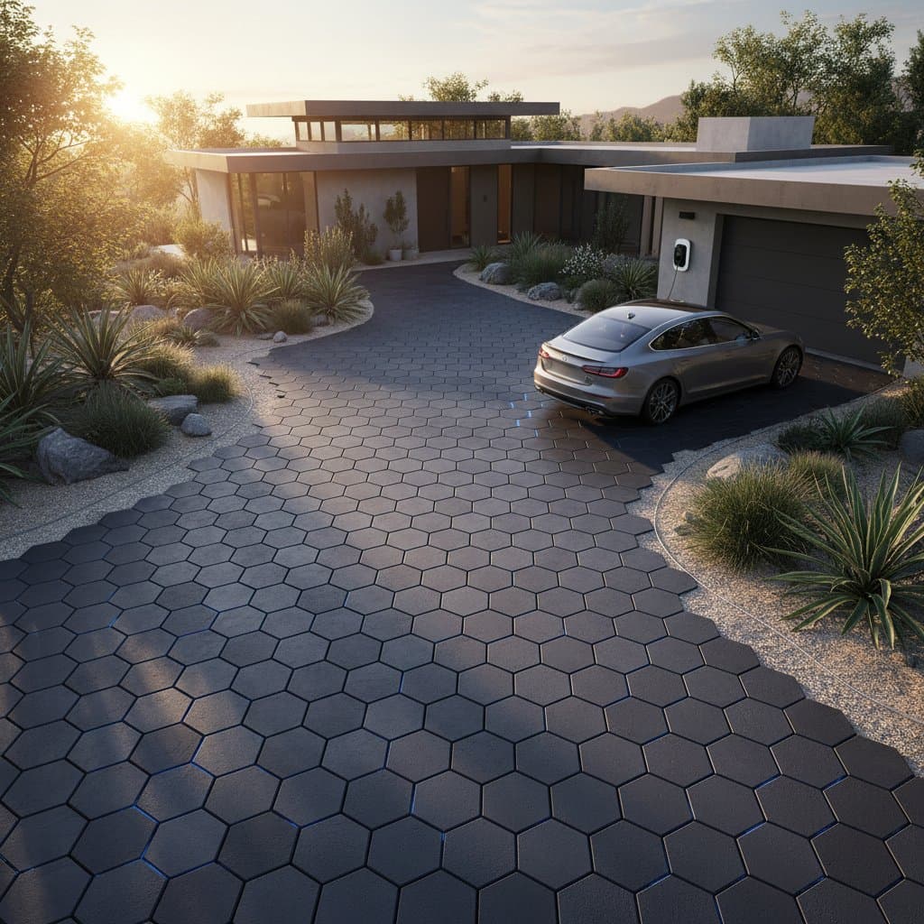 Image for Solar Pavers Turn Driveways Into Power Generators