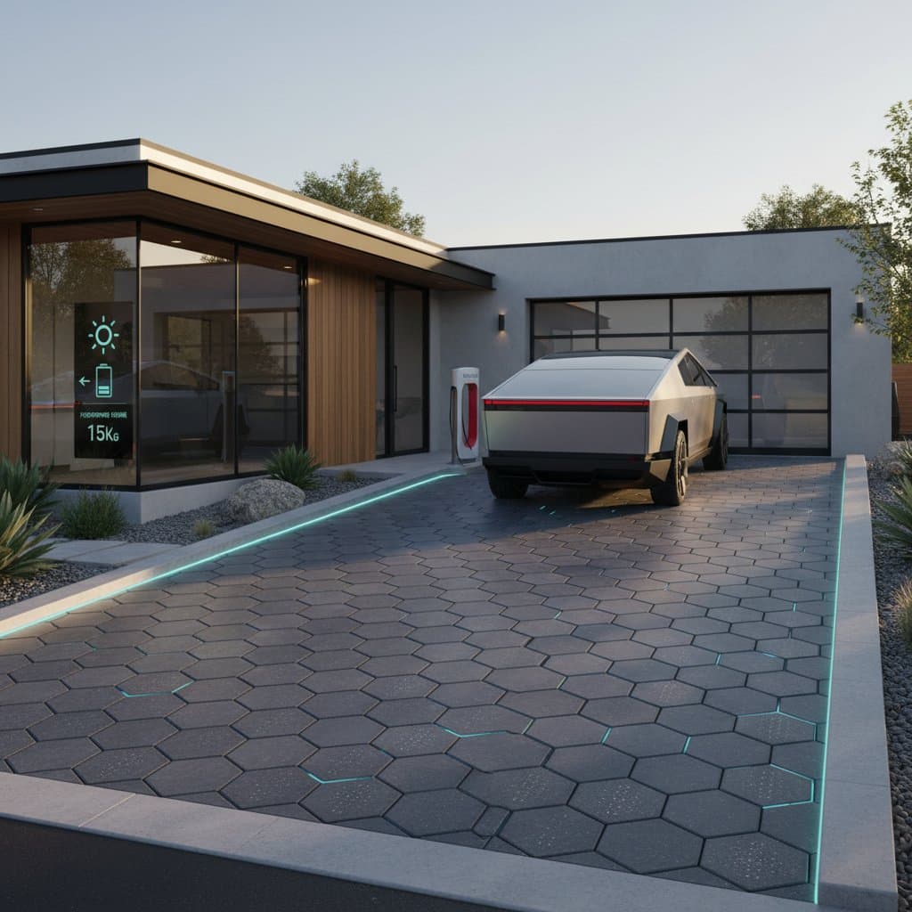 Image for Solar Pavers Turn Driveways Into Power Plants