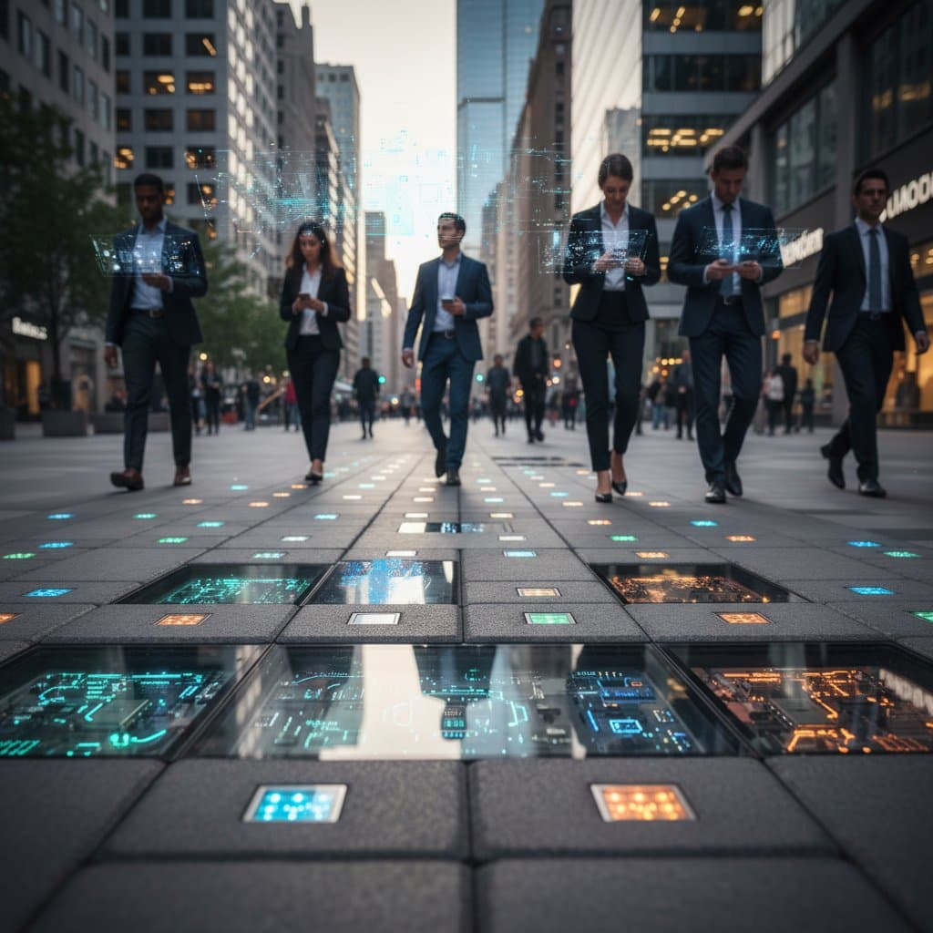 Image for Smart Pavers Measure Foot Traffic Within 0.5 PSI