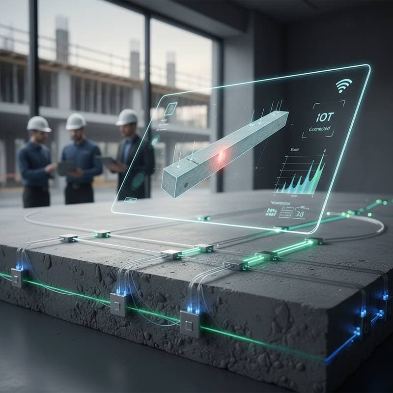 Image for Smart Concrete Sensors Catch Cracks Before They Spread