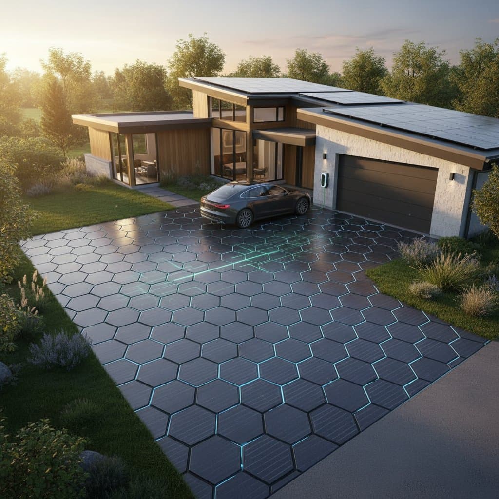 Image for Solar Driveways Generate 3,000+ kWh Per Year
