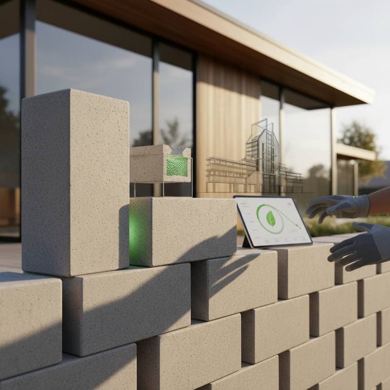 Image for Zero-Cement Blocks Cut Carbon Without Losing Strength