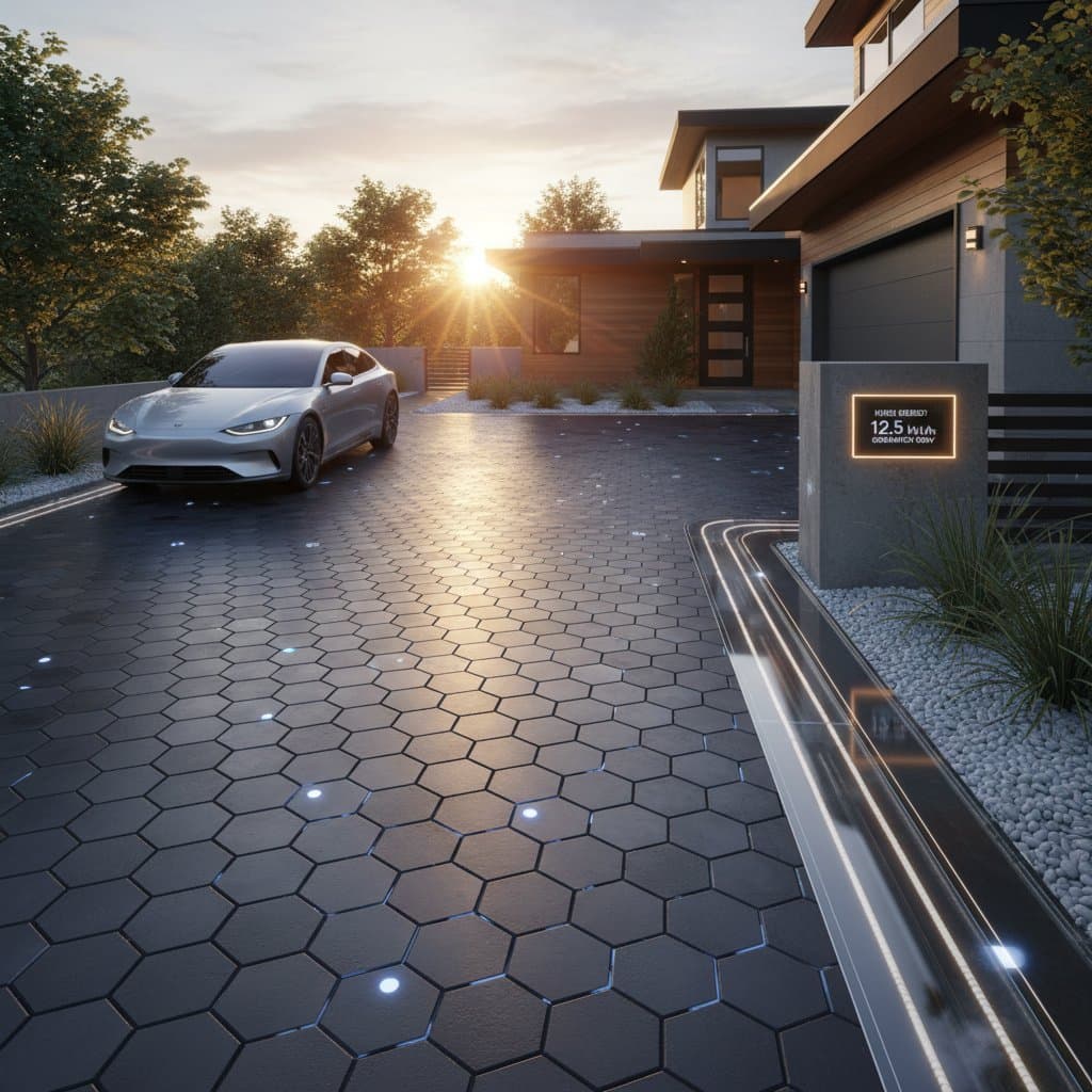 Image for Solar Pavers Turn Driveways Into Power Generators