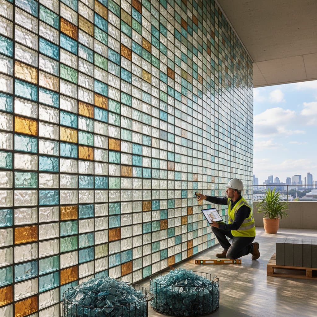 Image for Recycled Glass Bricks: Field Checks That Prevent Callbacks