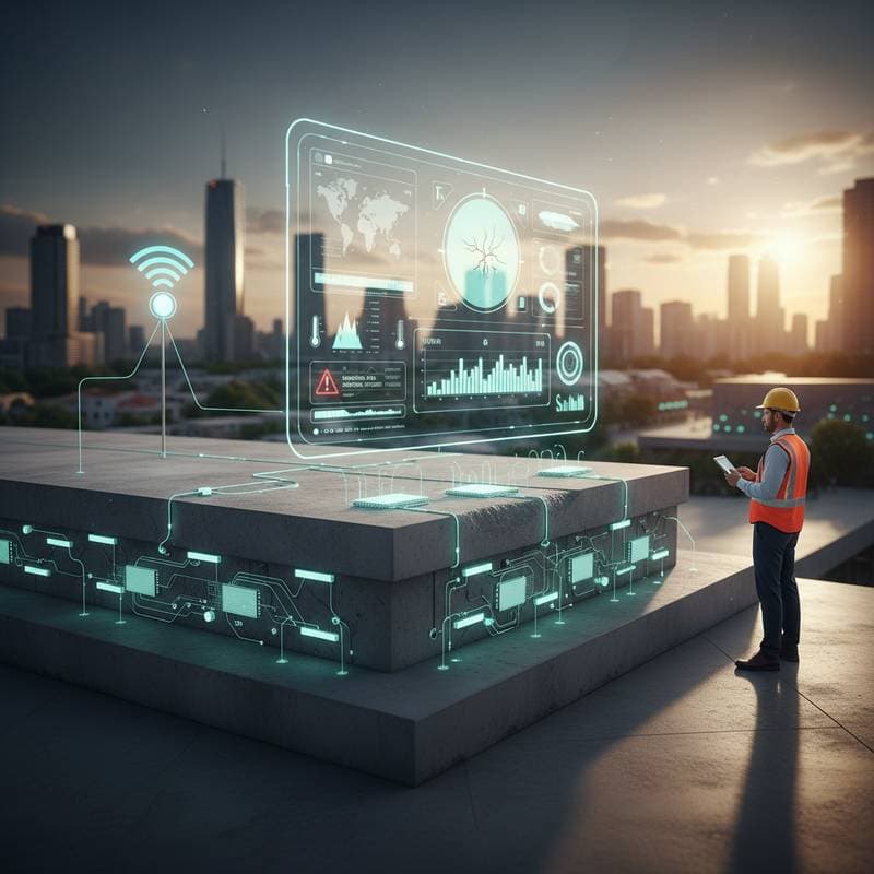Smart Concrete Sensors Catch Cracks Before Repair Costs Soar