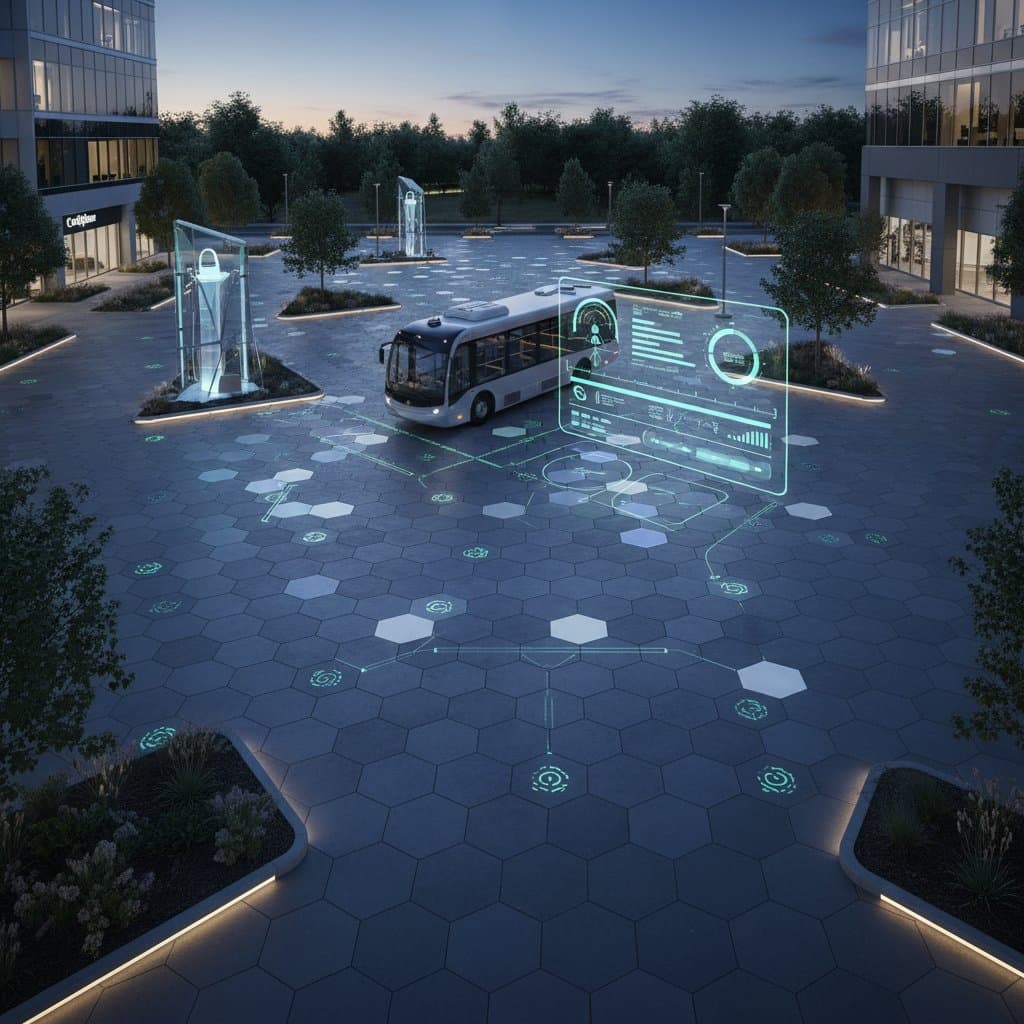 Smart Pavers Turn Parking Lots Into Data Sources