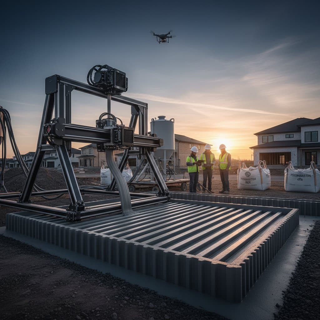 Image for 3D Printing Cuts Foundation Time to 4-6 Days