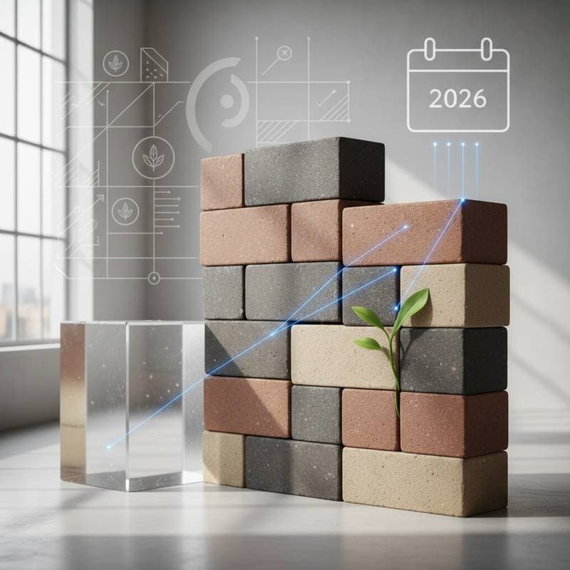 Featured image for Low-Carbon Bricks That Match Concrete Strength