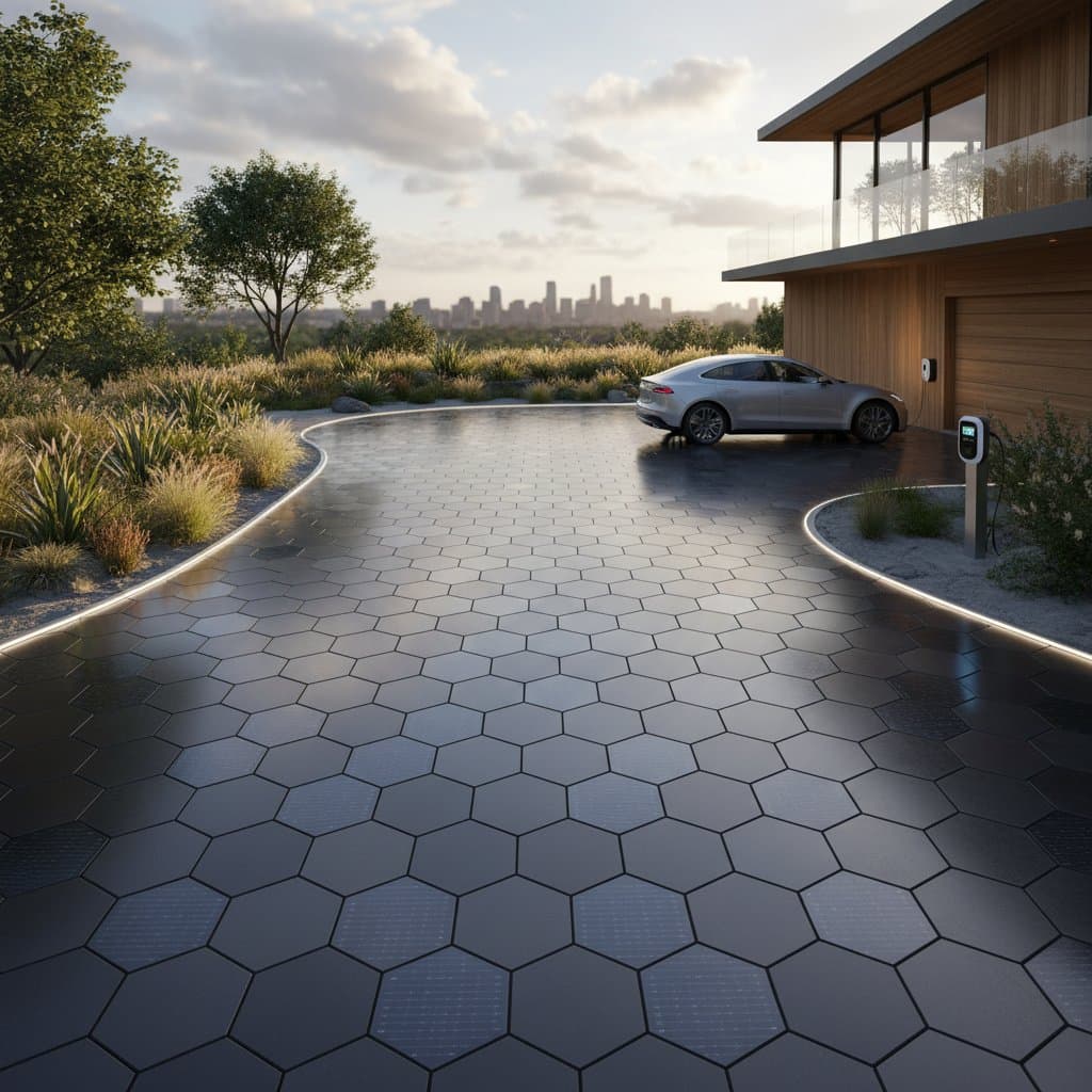 Solar Driveways Cost $35-55 Per Square Foot Installed