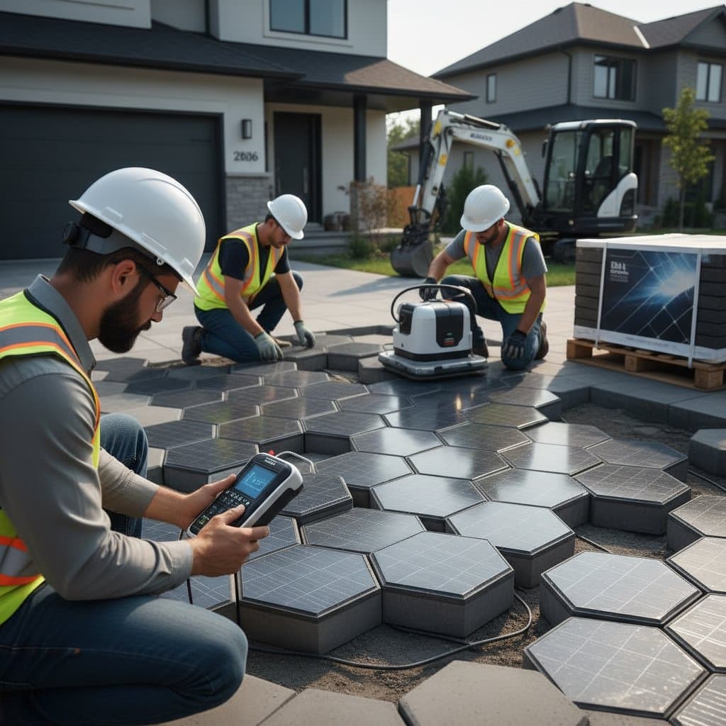 Solar Pavers Turn Your Driveway Into Clean Energy