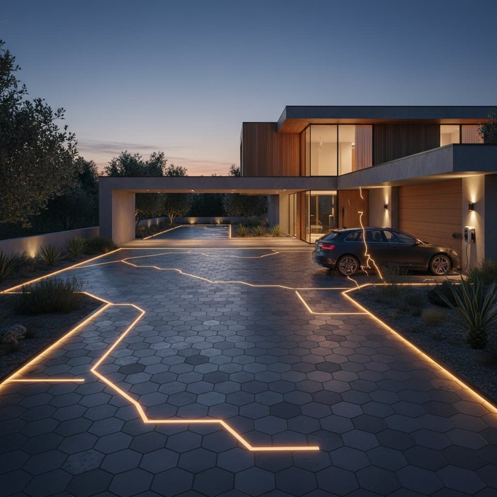Image for Solar Pavers Turn Driveways Into Power Stations