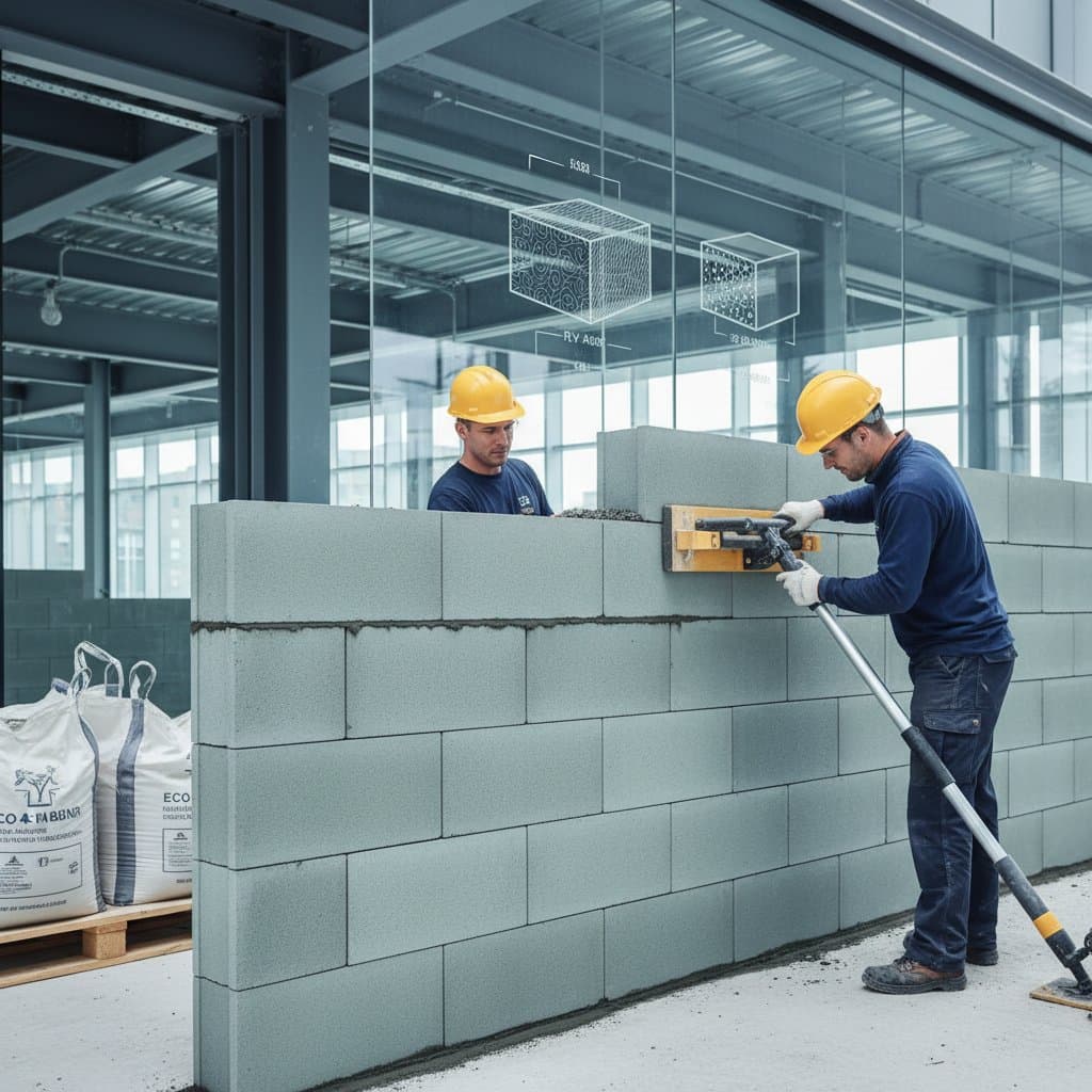 Image for Geopolymer Blocks: 300% Stronger Than Clay Brick