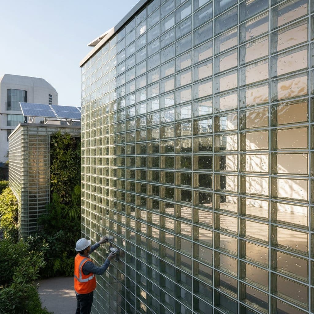 Why Recycled Glass Bricks Cut Carbon by 25%