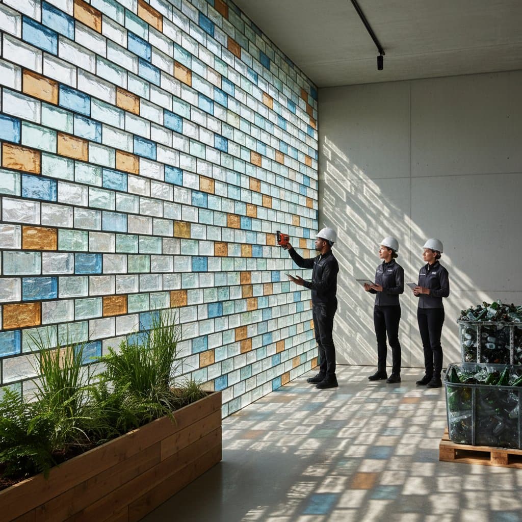 Image for Recycled Glass Masonry: Quality Checks That Matter