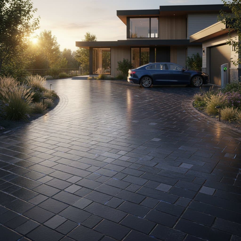 Image for Solar Pavers Turn Driveways Into Power Plants