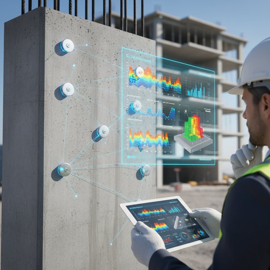 Smart Sensors Catch Concrete Cracks Before They Form