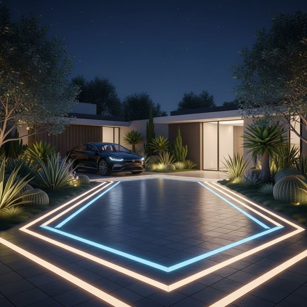 Solar Pavers Cut Lighting Costs Without Wiring