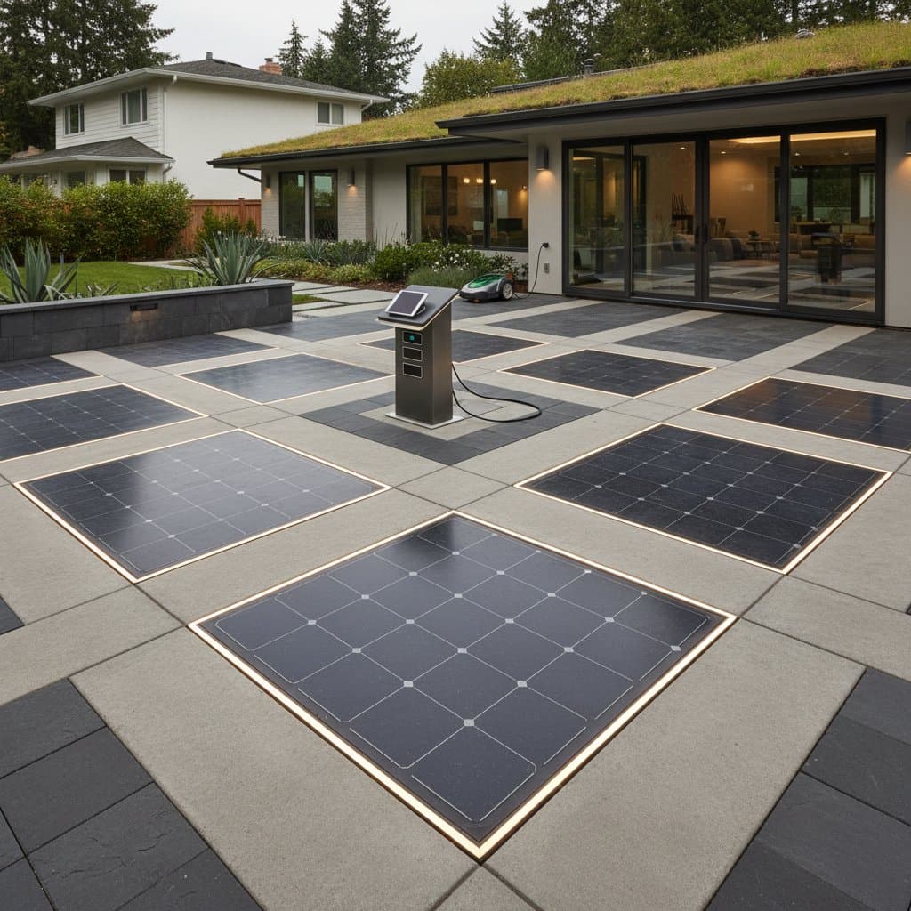 Featured image for Solar Pavers Blend Hardscaping with Energy Generation