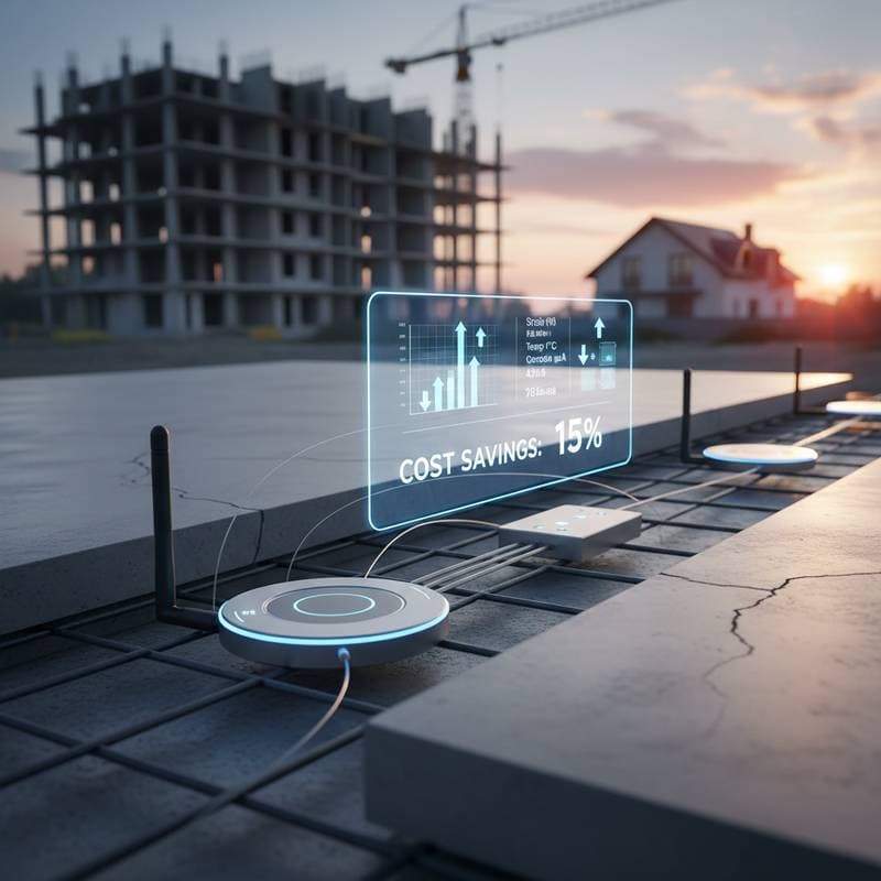 Featured image for Smart Concrete Sensors Cut Maintenance Costs 12-18%