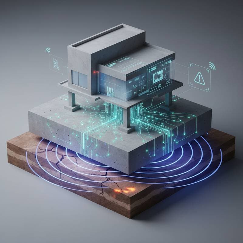 Smart Foundations Sense Tremors Before Quakes Hit