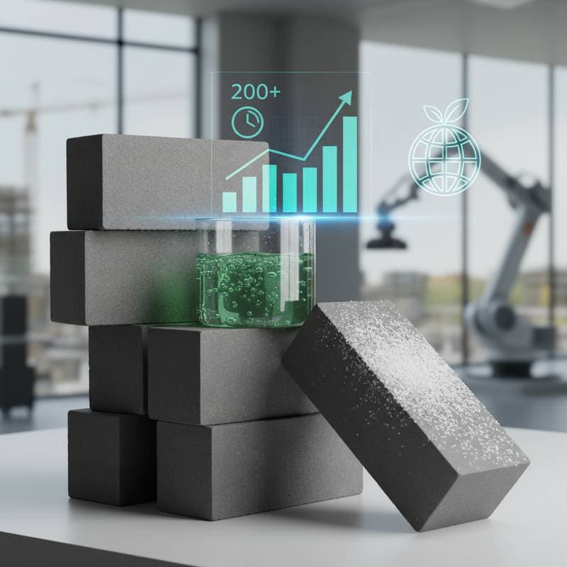 Featured image for Geopolymer Bricks Last 200 Years Longer Than Clay