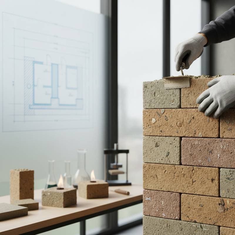 Featured image for Why Geopolymer Bricks Cut Emissions and Boost Strength