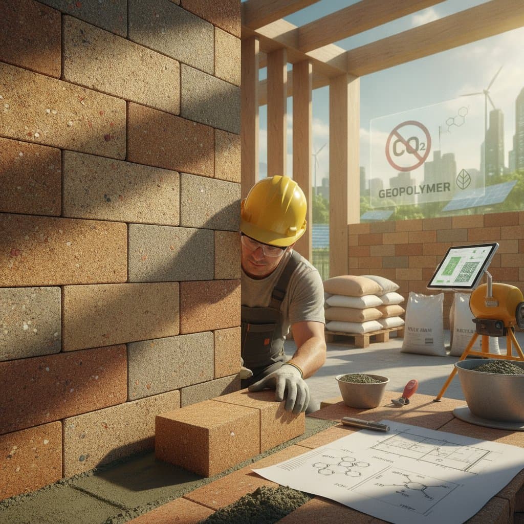 Image for Geopolymer Bricks Cut Carbon Footprint by 80%