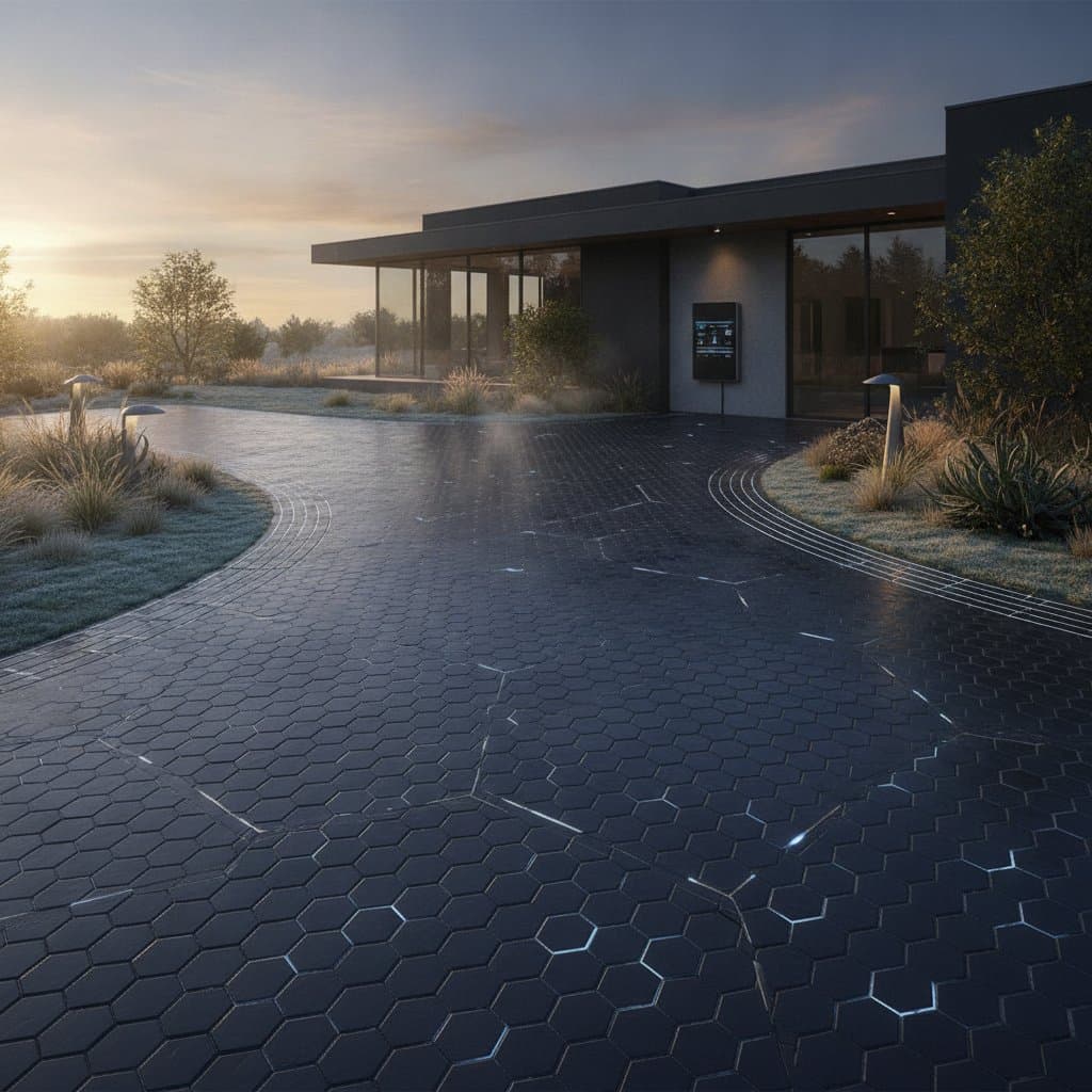 Solar Pavers Turn Driveways Into Power Generators