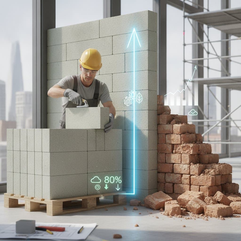 Why Geopolymer Blocks Beat Clay Bricks for Strength