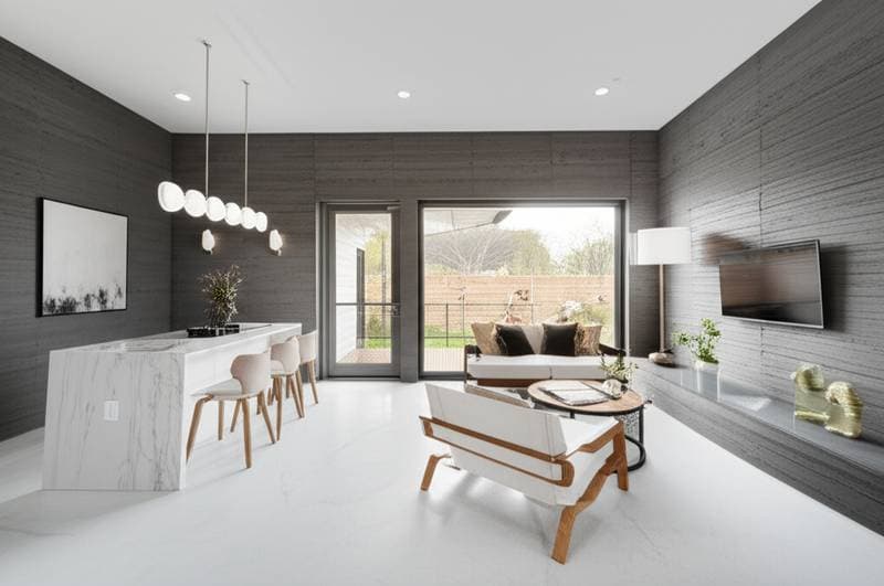 3D Printed Concrete Homes Cut Build Time and Waste