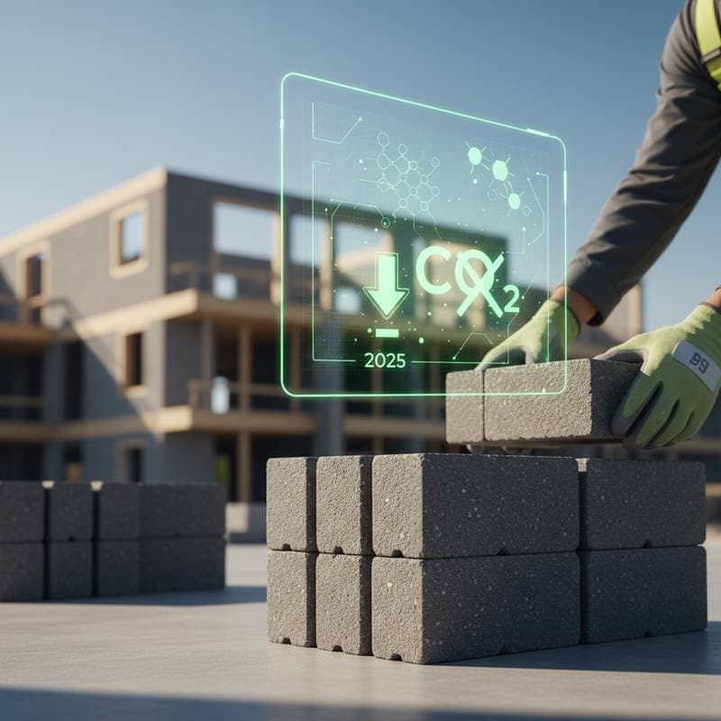 Zero-Cement Bricks Cut Carbon With Geopolymer Tech