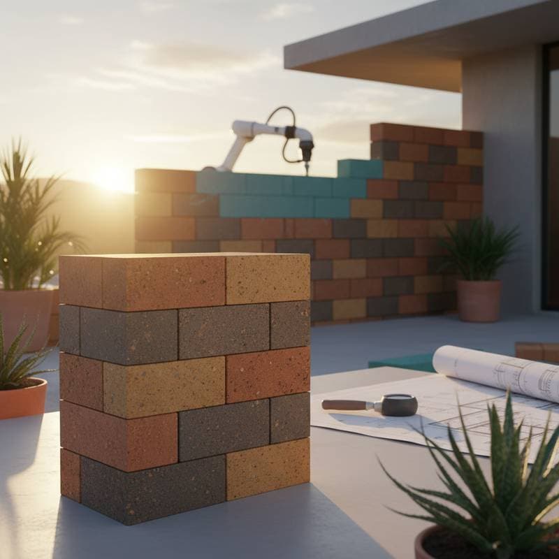 Zero-Cement Bricks Cut Emissions With Geopolymer Tech