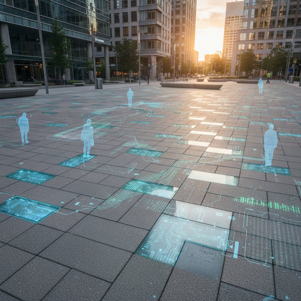 Smart Pavers Track Foot Traffic at $25-45 Per Square Foot