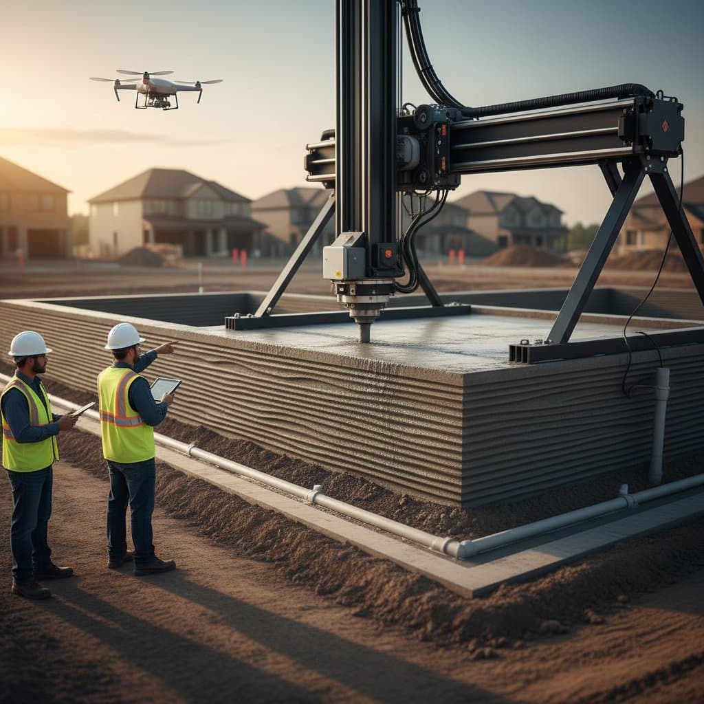 3D-Printed Foundations Cut Build Time 60% by 2026